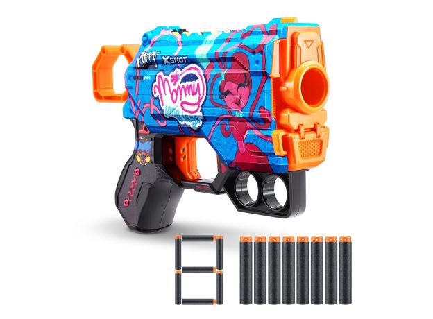 تفنگ ایکس شات X-Shot سری Skins مدل Game Time Poppy, تنوع: 36662 - Game Time Poppy, image 7