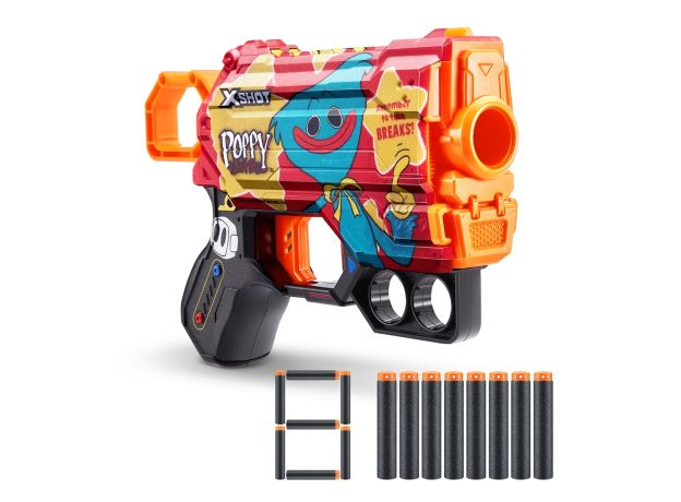 تفنگ ایکس شات X-Shot سری Skins مدل Timeout Poppy, تنوع: 36662 - Timeout Poppy, image 6