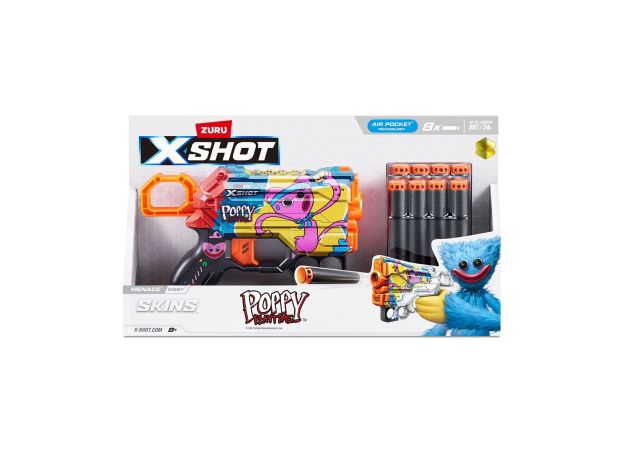 تفنگ ایکس شات X-Shot سری Skins مدل Kissy Poppy, تنوع: 36662 - Kissy Poppy, image 7
