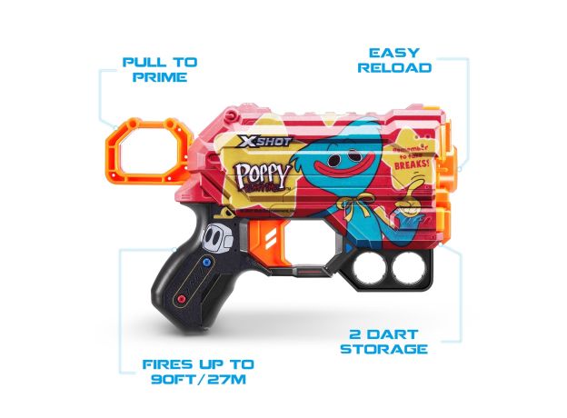 تفنگ ایکس شات X-Shot سری Skins مدل Timeout Poppy, تنوع: 36662 - Timeout Poppy, image 5