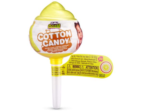 اسلایم آبنباتی زردOosh Slime Cotton Candy, تنوع: 8628 - Yellow, image 