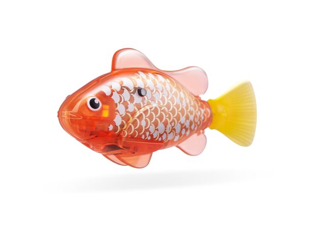 ماهی کوچولوی نارنجی با دم زرد رباتیک روبو فیش Robo Fish, تنوع: 7191 - Orange 2, image 6