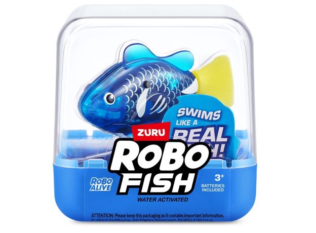 ماهی کوچولوی آبی با دم زرد رباتیک روبو فیش Robo Fish, تنوع: 7191 - Blue, image 