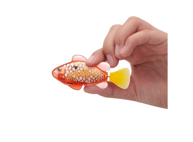 ماهی کوچولوی نارنجی با دم زرد رباتیک روبو فیش Robo Fish, تنوع: 7191 - Orange 2, image 5