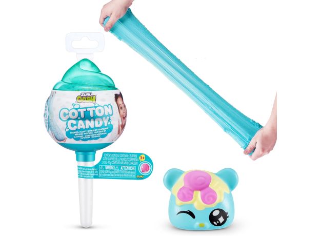 اسلایم آبنباتی آبی Oosh Slime Cotton Candy, تنوع: 8628 - Blue, image 