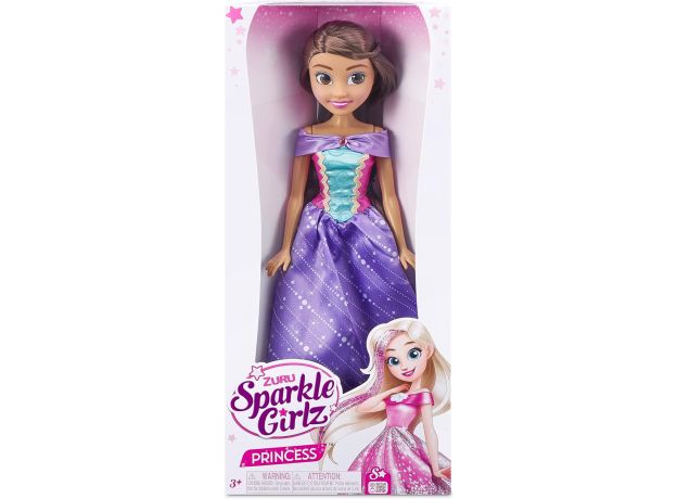 عروسک 45 سانتی پرنسس Sparkle Girlz با لباس بنفش, تنوع: 10049-Purple, image 4