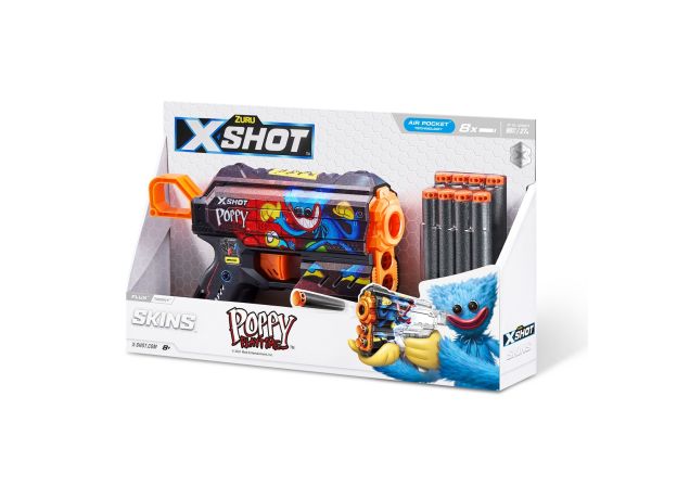 تفنگ ایکس شات X-Shot سری Skins مدل Poppy Playtime Toony, تنوع: 36649 - Poppy Playtime Toony, image 8