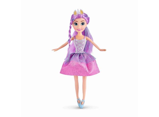 عروسک قیفی یونیکورن Sparkle Girlz مدل Unicorn Princess با موی بنفش, تنوع: 24895 - Unicorn Princess Purple, image 2