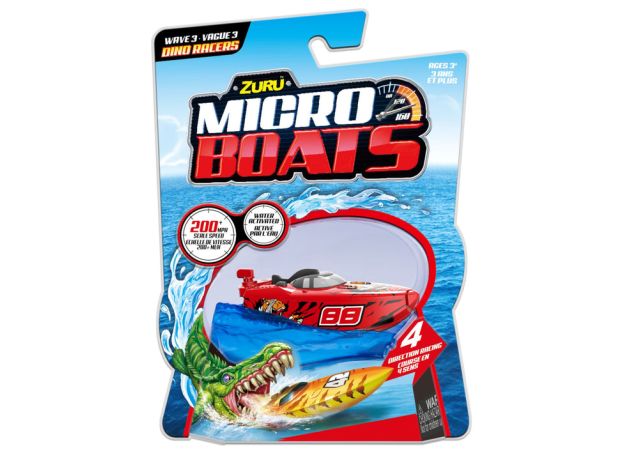 قایق های میکرو Micro Boats سری Dino Racers شماره 88, تنوع: 25274 - Dino Racers 88, image 