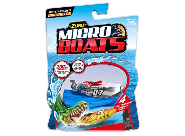قایق های میکرو Micro Boats سری Dino Racers شماره 07, تنوع: 25274 - Dino Racers 07, image 