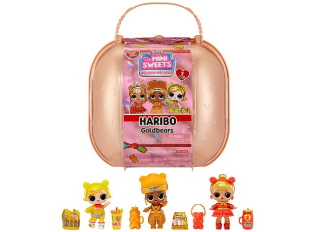 عروسک کیفی LOL Surprise سری Mini Sweets مدل Haribo Gold Bears, image 