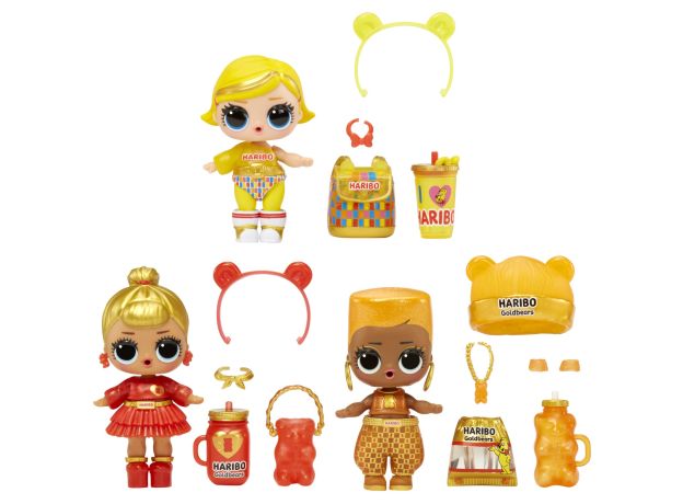 عروسک کیفی LOL Surprise سری Mini Sweets مدل Haribo Gold Bears, image 2