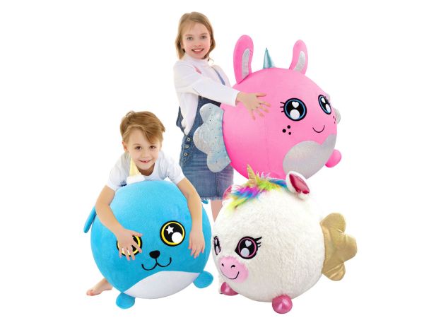 عروسک بزرگ سورپرایزی یونیکورن پولیشی بادی Biggies, تنوع: BIG001-UN-Unicorn, image 8