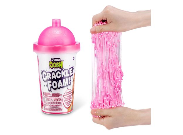 اسلایم دونه برفی صورتی Oosh Slime Crackle Foam, تنوع: 8667SQ1-pink, image 