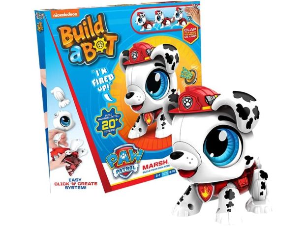 فیگور ساختنی مارشال Paw Patrol سگ های نگهبان Build a Bot, تنوع: 928554006-Marshall, image 