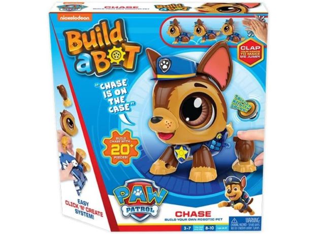 فیگور ساختنی چیس Paw Patrol سگ های نگهبان Build a Bot, تنوع: 928555006-Chase, image 5
