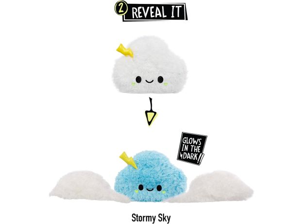 عروسک پولیشی ابر سورپرایزی کوچک Fluffie Stuffiez, تنوع: 593508-Sky, image 4