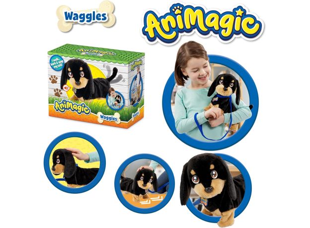 Waggles هاپو رباتیک Animagic, تنوع: 919091006-Dog, image 3