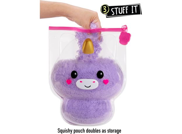 عروسک پولیشی یونیکورن سورپرایزی بزرگ Fluffie Stuffiez, تنوع: 593454-Unicorn, image 6