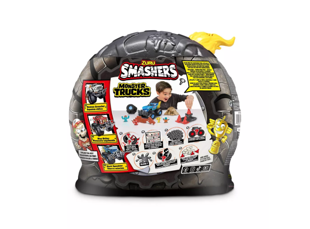 اسمشرز Smashers سری مانستر تراک Monster Truck مدل زرد, تنوع: 74103-Yellow, image 14