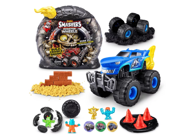 اسمشرز Smashers سری مانستر تراک Monster Truck مدل زرد, تنوع: 74103-Yellow, image 