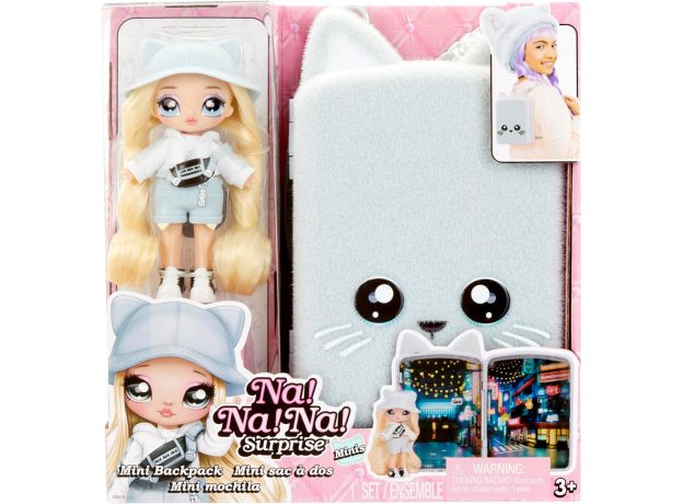 ست نانانا سورپرایز Na! Na! Na! Surprise سری Mini Backpack مدل Khloe Kitty, image 