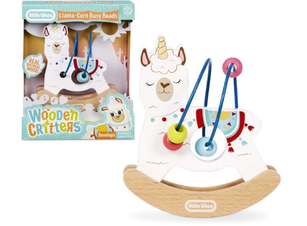 مهره و میله چوبی مدل لاما Little Tikes, تنوع: 651182 - Llama, image 