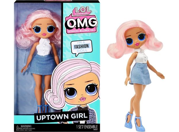 عروسک LOL Surprise سری OMG مدل Uptown Girl, تنوع: 985785-Uptown Girl, image 