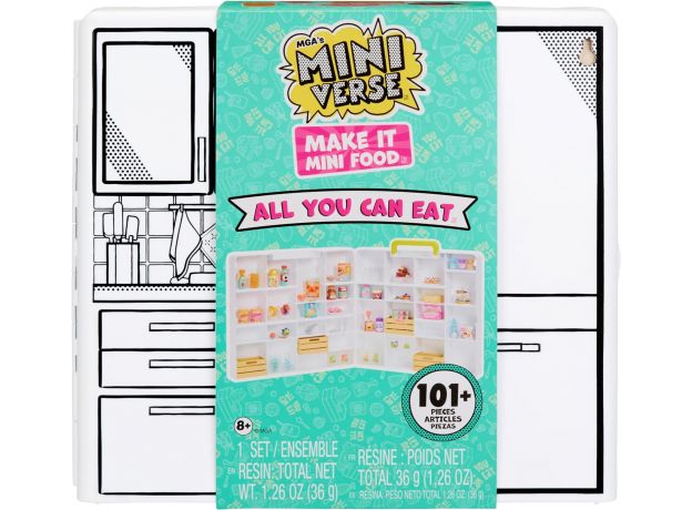 آشپزخانه سورپرایزی Miniverse مدل  All You Can Eat, image 