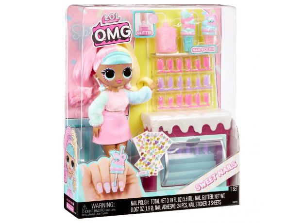 عروسک LOL Surprise سری OMG Sweet Nails مدل Candylicious, image 7
