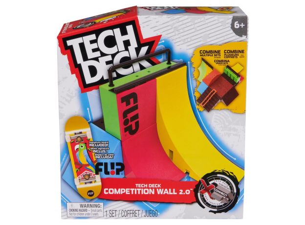 پیست اسکیت انگشتی Tech Deck مدل Competition Wall 2.0, تنوع: 6066508-Quarter Bowl Ruckus, image 8