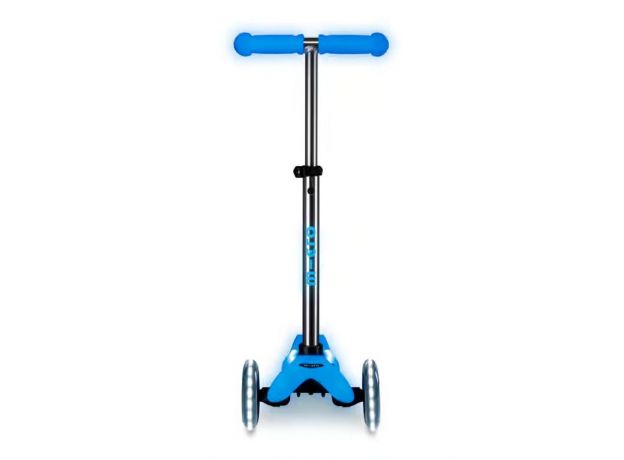 اسکوتر مینی دلوکس Micro آبی قطبی Plus درخشان با چرخ های چراغ دار, تنوع: MMD211-Artic Blue Plus, image 6