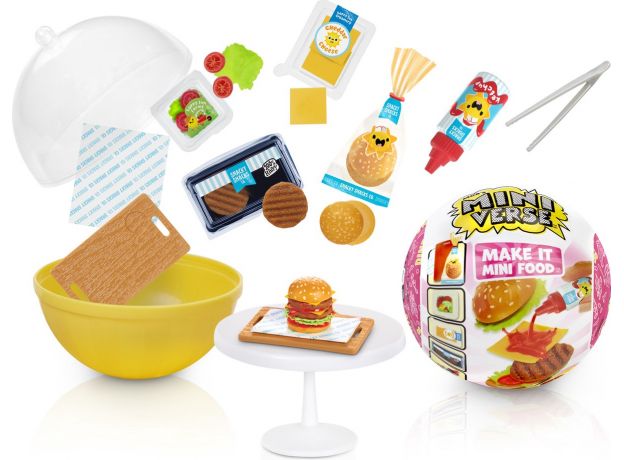 پک سورپرایزی Miniverse مدل Make It Mini Food Dinner سری 3, image 2