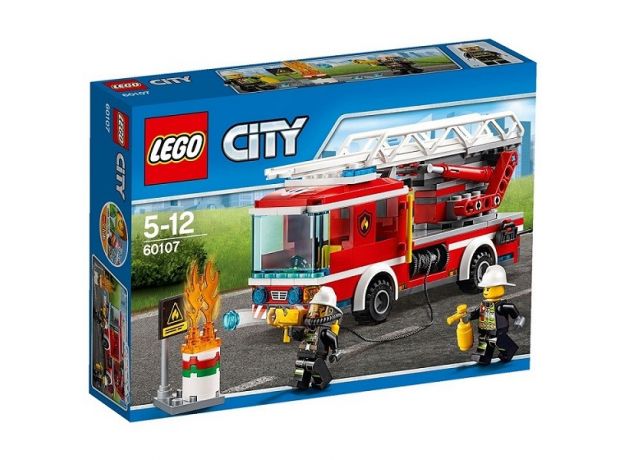 لگو مدل کامیون آتش نشانی سری سیتی (60107), image 