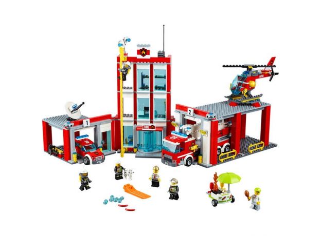 لگو مدل ایستگاه آتش نشانی سری سیتی (60110), image 4