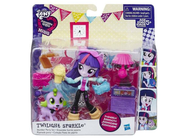 ست عروسک پونی توایلات اسپارکل در مهمانی (Twilight Sparkle), image 