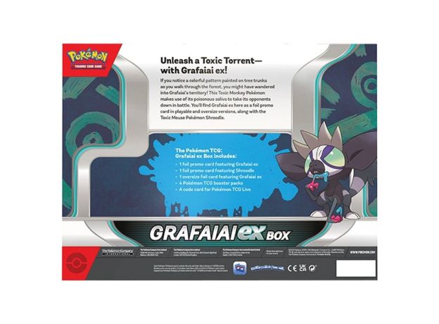 باکس کارت های بازی Pokemon مدل Grafaiai ex, image 7