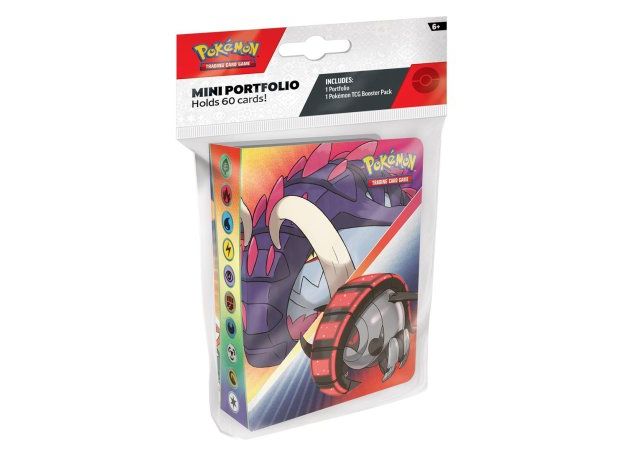 آلبوم مینی نگهدارنده کارت بازی های Pokemon به همراه 1 بسته کارت سری April, image 