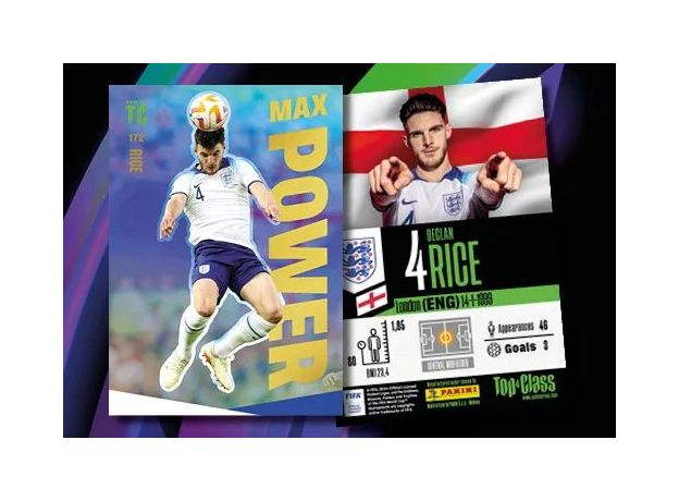 باکس کامل شامل 24 پک 8 تایی کارت فوتبالی Top Class 2024 ایتالیایی Panini, image 7