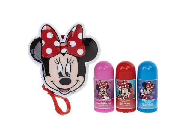 پک 3 تایی بالم لب به همراه جاسوئیچی مینی ماوس دیزنی Disney, image 2