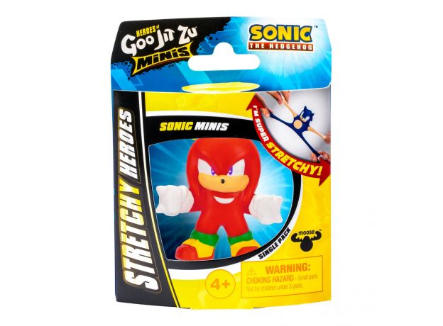 عروسک فشاری گو جیت زو Goo Jit Zu سری Minis Heroes  مدل ناکلز, تنوع: 42752-Knuckles, image 2