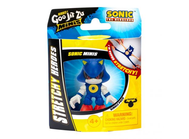 عروسک فشاری گو جیت زو Goo Jit Zu سری Minis Heroes  مدل متال سونیک, تنوع: 42752-Metal Sonic, image 3