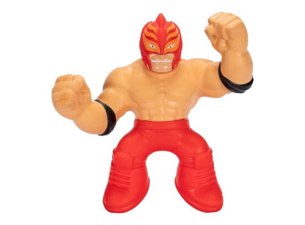 عروسک فشاری گو جیت زو Goo Jit Zu سری Heroes مدل ری مستریو, تنوع: 42899-Rey Mysterio, image 4