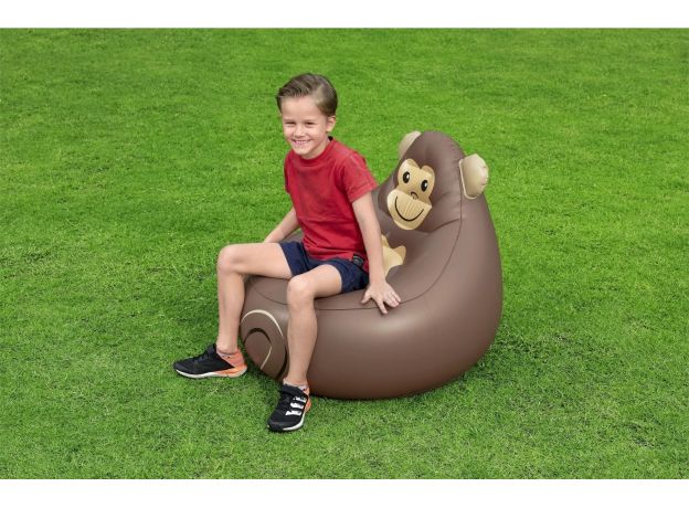 صندلی بادی راحتی طرح حیوانات Bestway مدل میمون, تنوع: 75116BW-Monkey, image 2
