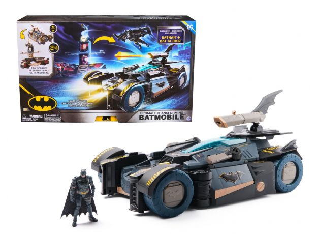 ست 2 در 1 بتموبیل تبدیل شونده بتمن DC Comics, image 