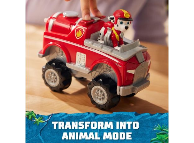 ماشین فیلی با فیگور مارشال سگ های نگهبان Paw Patrol سری Jungle Pups, تنوع: 6067778-Marshall, image 10