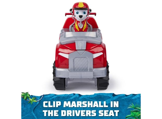 ماشین فیلی با فیگور مارشال سگ های نگهبان Paw Patrol سری Jungle Pups, تنوع: 6067778-Marshall, image 15