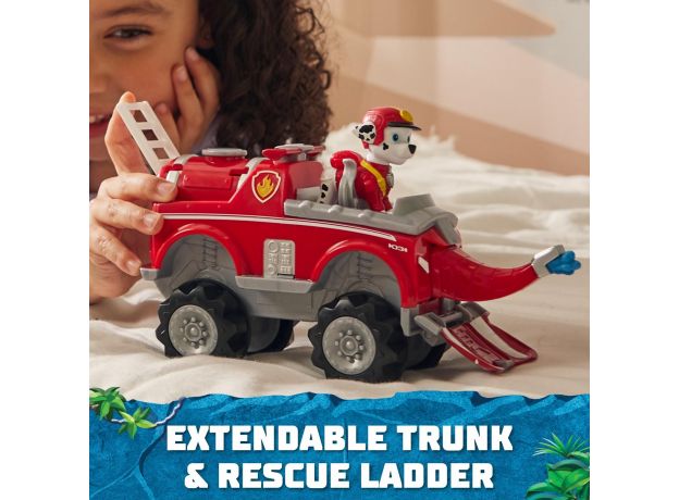 ماشین فیلی با فیگور مارشال سگ های نگهبان Paw Patrol سری Jungle Pups, تنوع: 6067778-Marshall, image 13