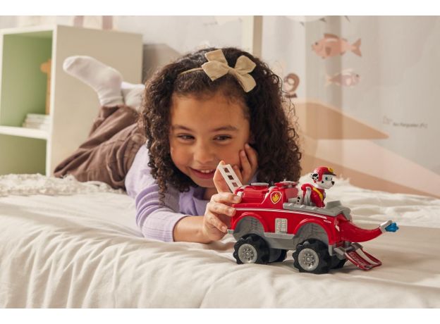 ماشین فیلی با فیگور مارشال سگ های نگهبان Paw Patrol سری Jungle Pups, تنوع: 6067778-Marshall, image 4