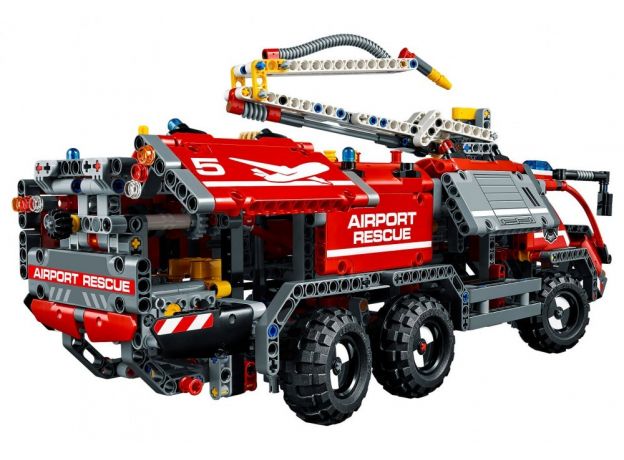 لگو 2x1 مدل ماشین آتش نشانی فرودگاه سری تکنیک (42068), image 4